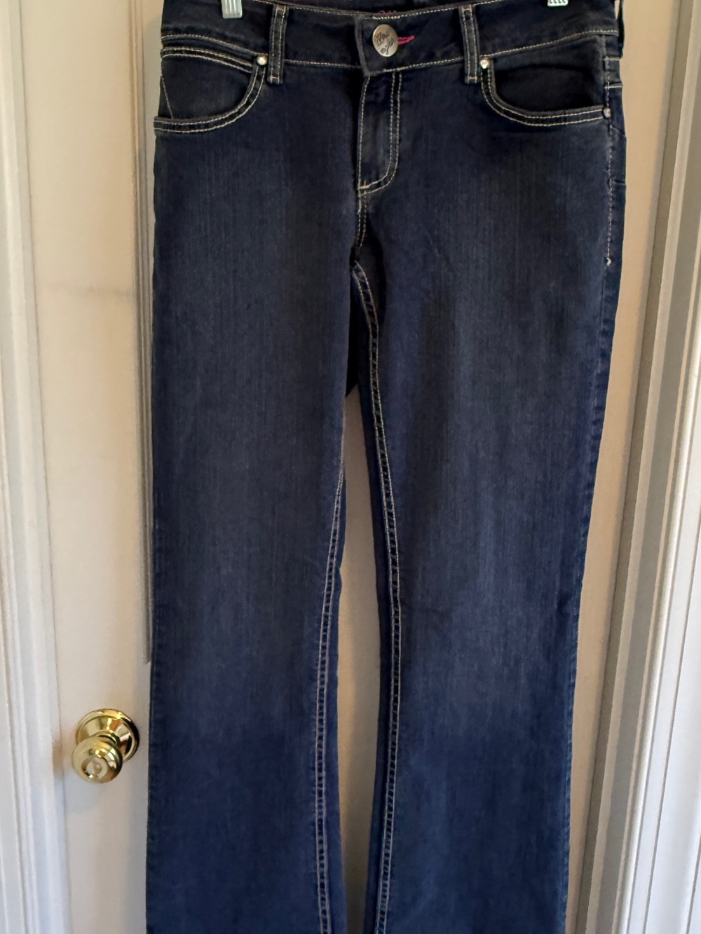 Wrangler Women's Dark Blue Bootcut Jeans
